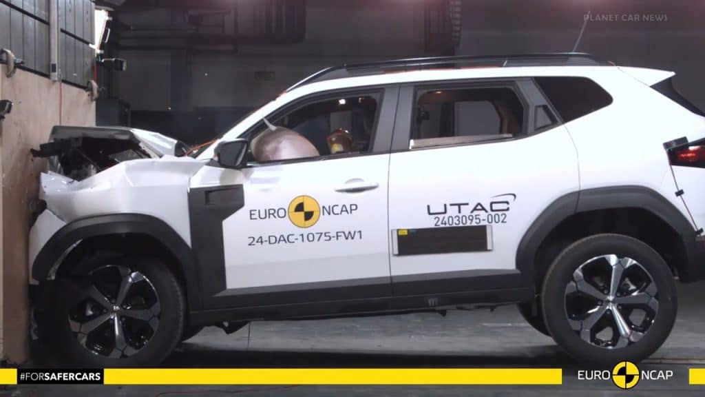 Dacia Duster çarpışma testi