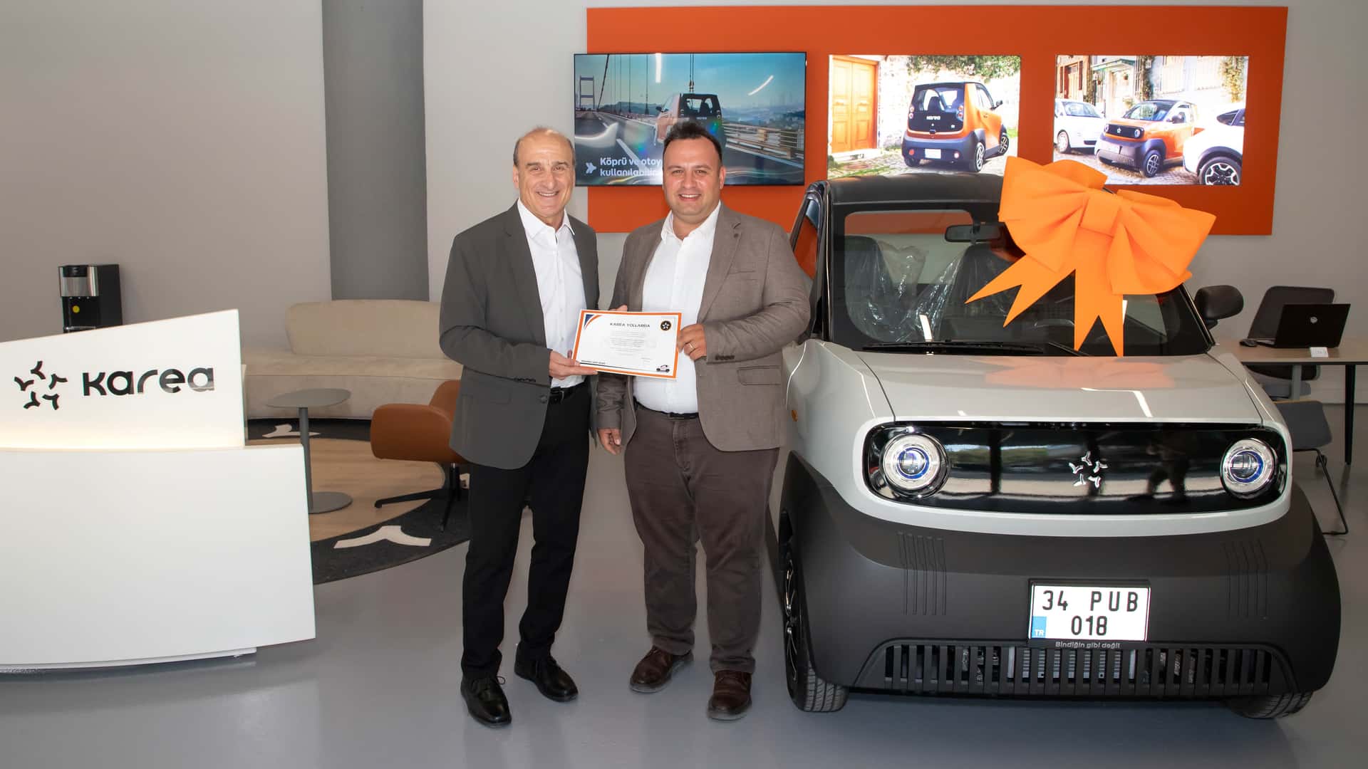 Şehrin Yeni Elektriklisi Yollara İndi: Karea Fit Teslimatları